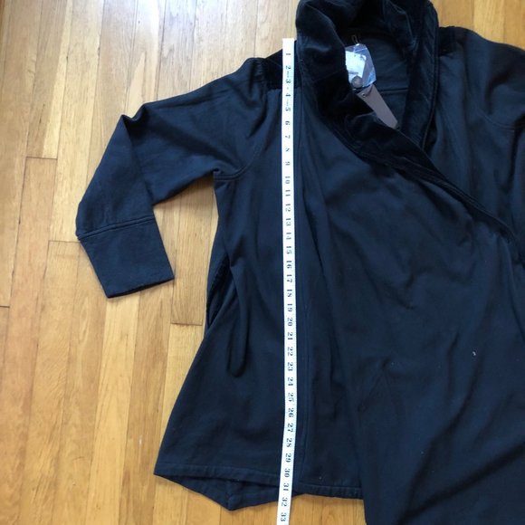 Nicholas K Marlo Sweatshirt Jacket (XL) in Black - Picture 8 of 11